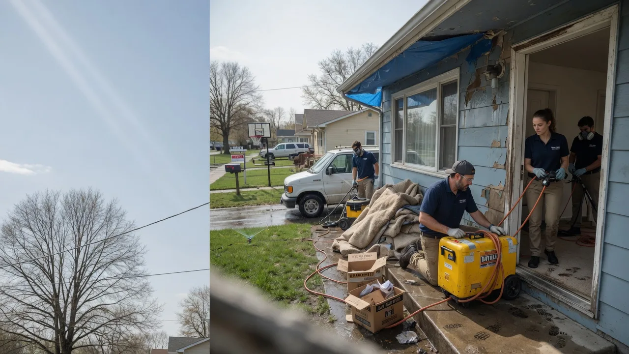 Basement Flood Cleanup in Browns, IL near me